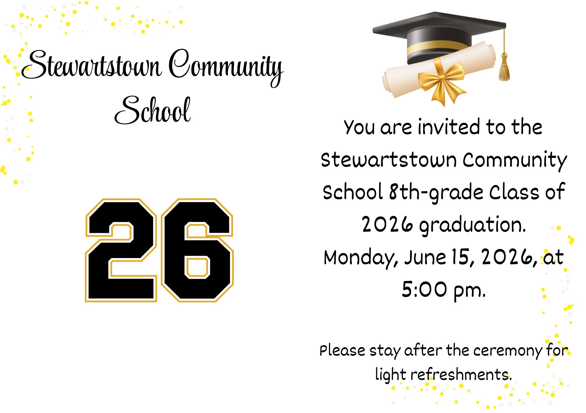 8th Grade SCS Graduation